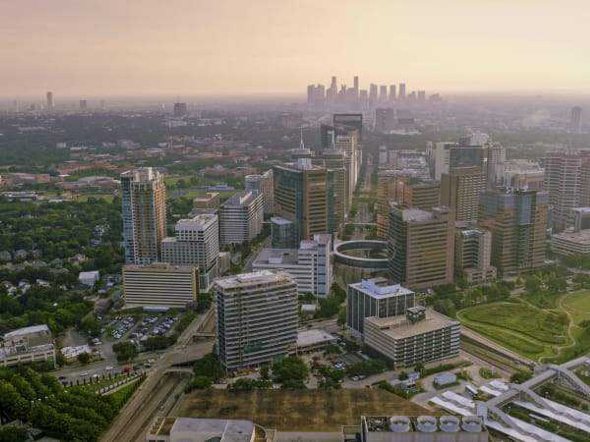 Texas Medical Center aerial view