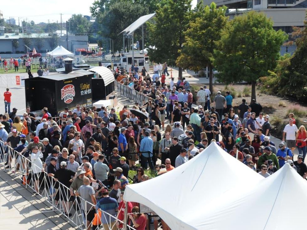 Texas Monthly BBQ Fest 2015 crowd
