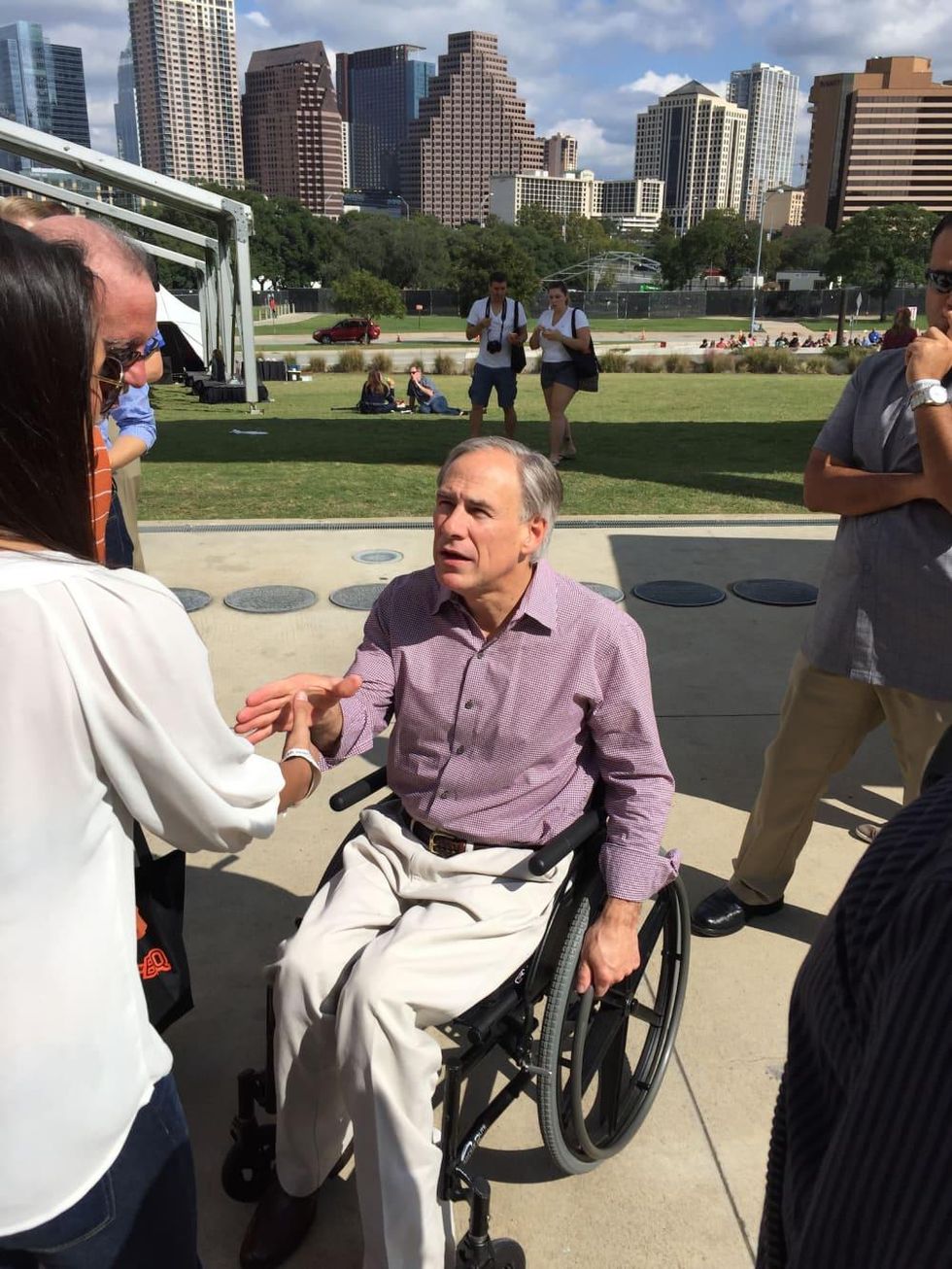 Texas Monthly BBQ Fest 2015 Greg Abbott