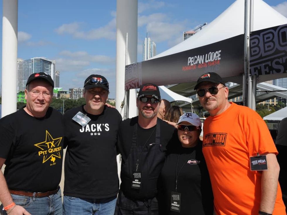 Texas Monthly BBQ Fest 2015 Houston crew