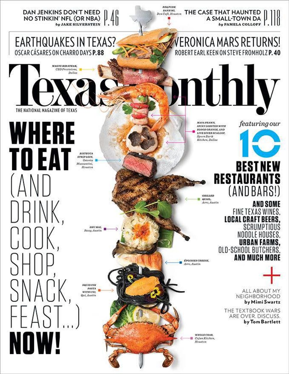 Texas Monthly Best New Restaurants Cover