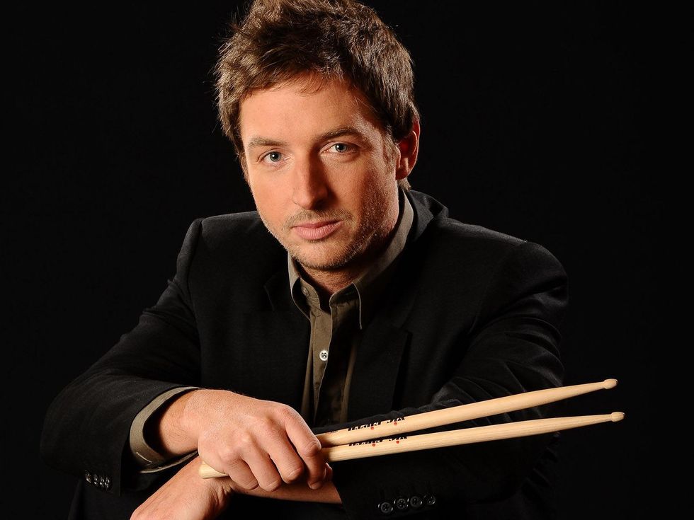 Texas Music Festival opening concert preview June 2013 Ted Atkatz musician with sticks