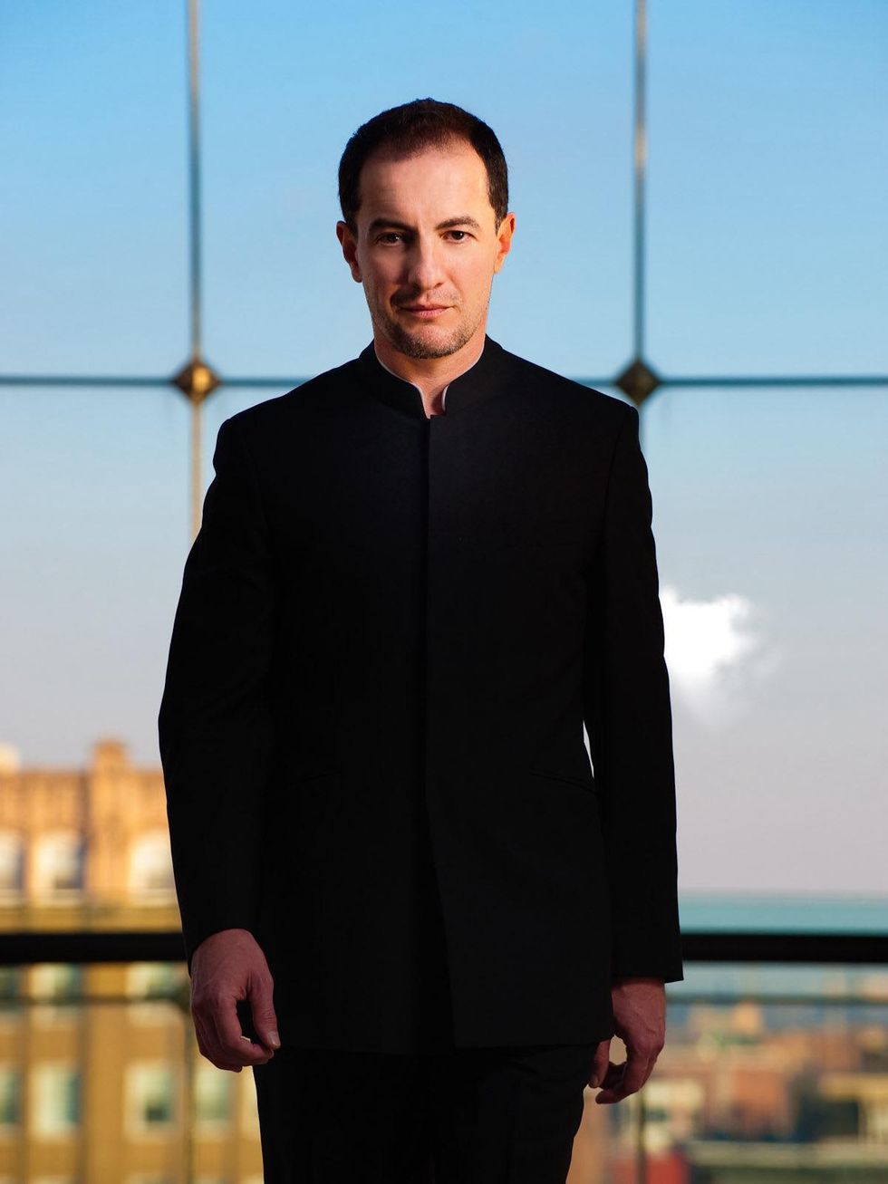 Texas Music Festival Rossen Milanov interview June 2013 serious face