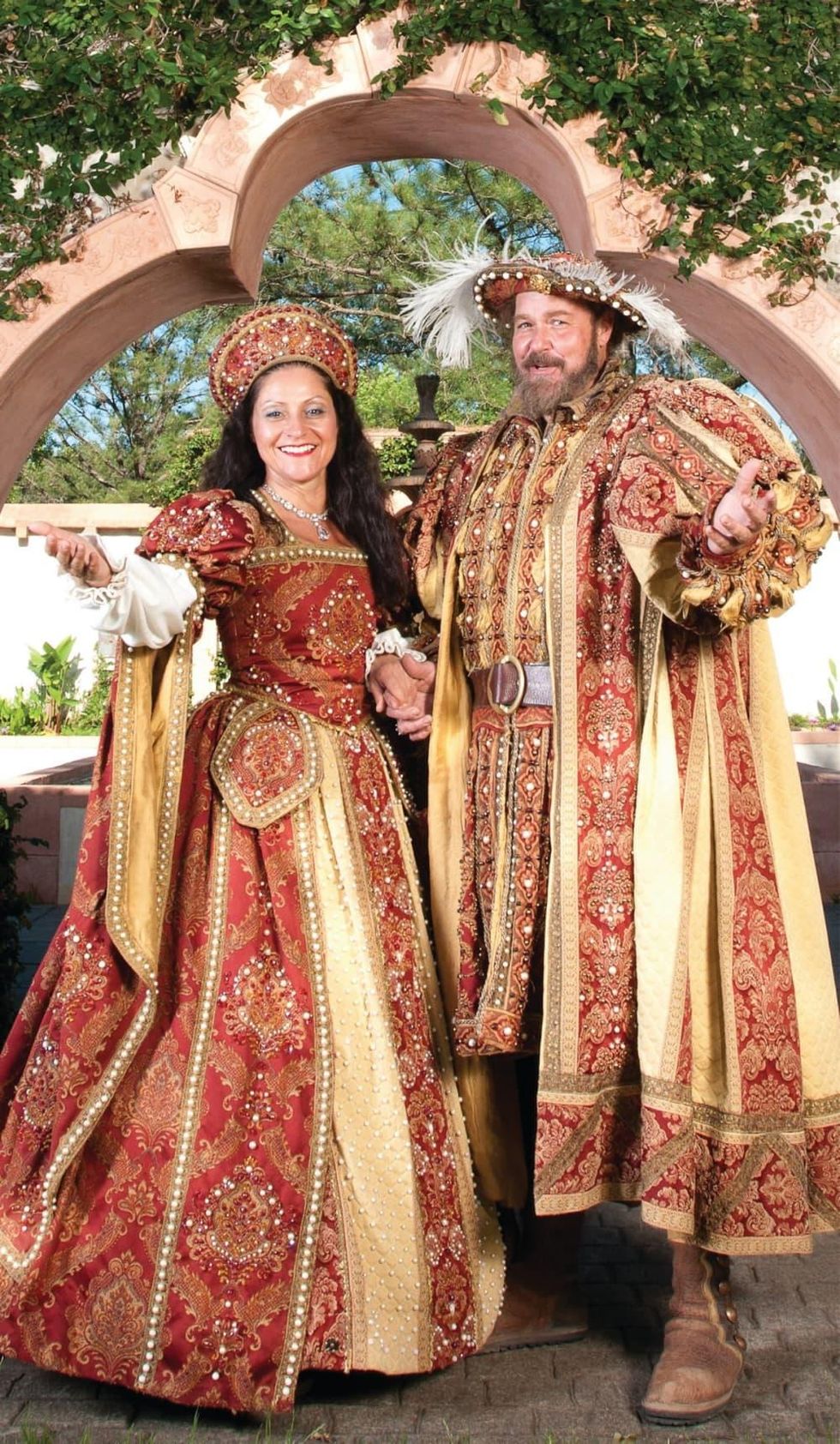 Texas Renaissance Festival king and queen
