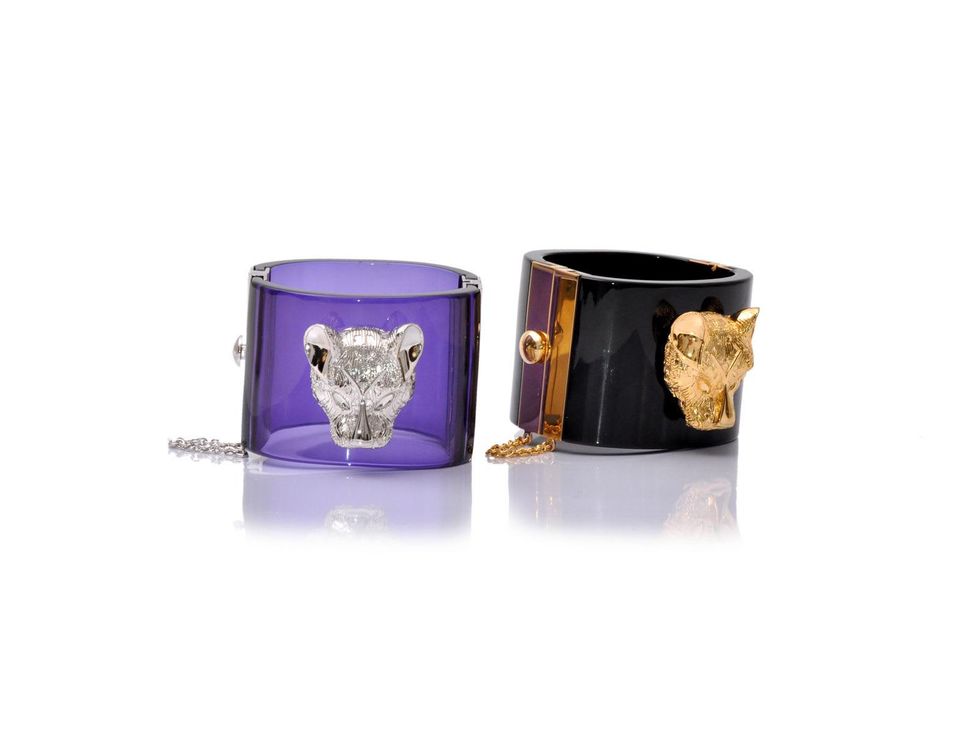 Thale Blanc in Houston June 2013 Adrianne deux transparent purple_nickel and black_gold