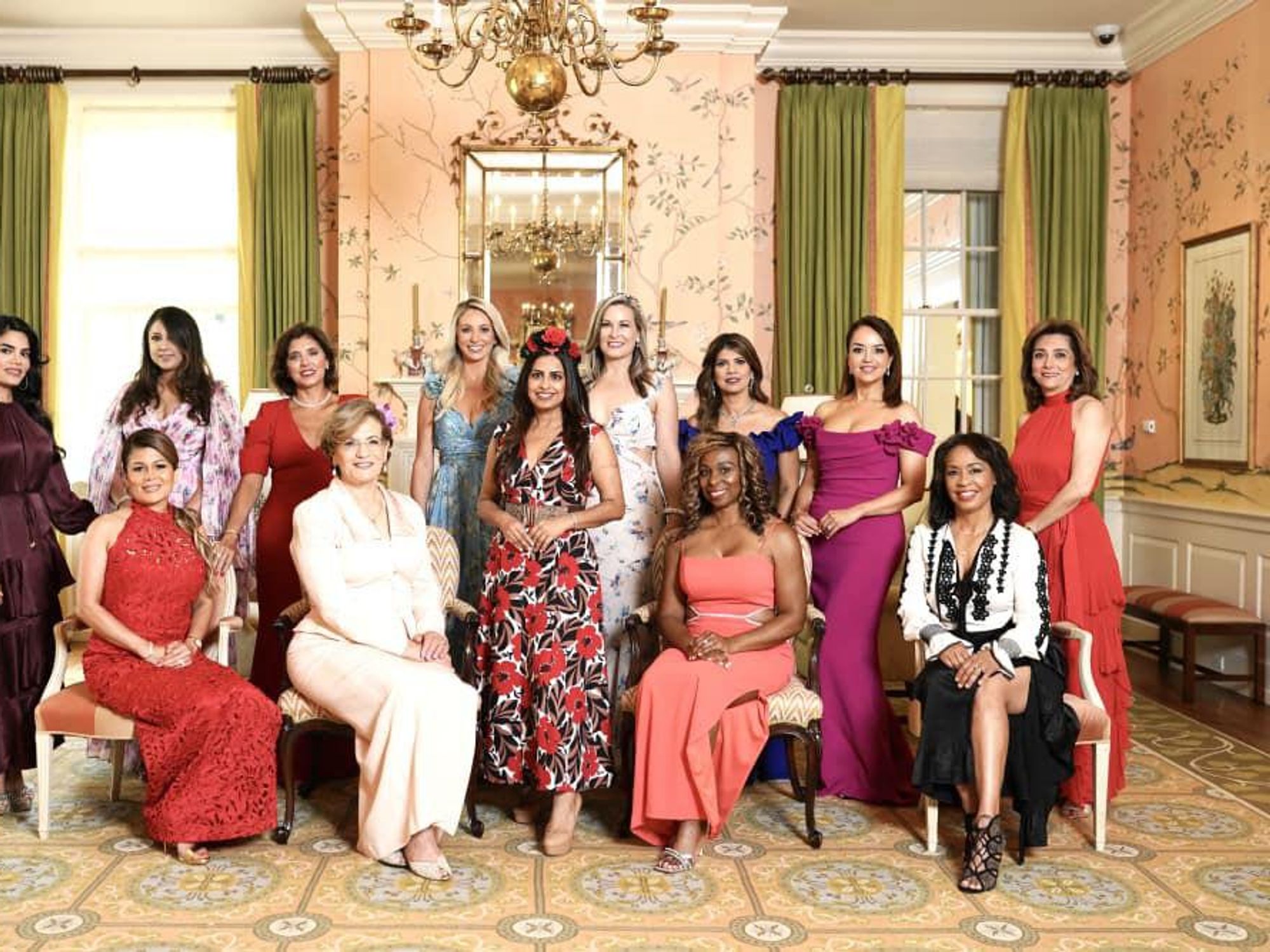 The 2022 honorees with event host LCA Magazine founder Ruchi Mukherjee (center).