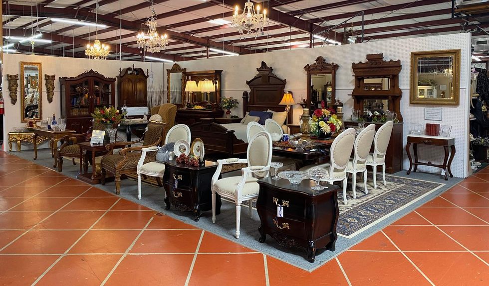 The Antiques Gallery interior