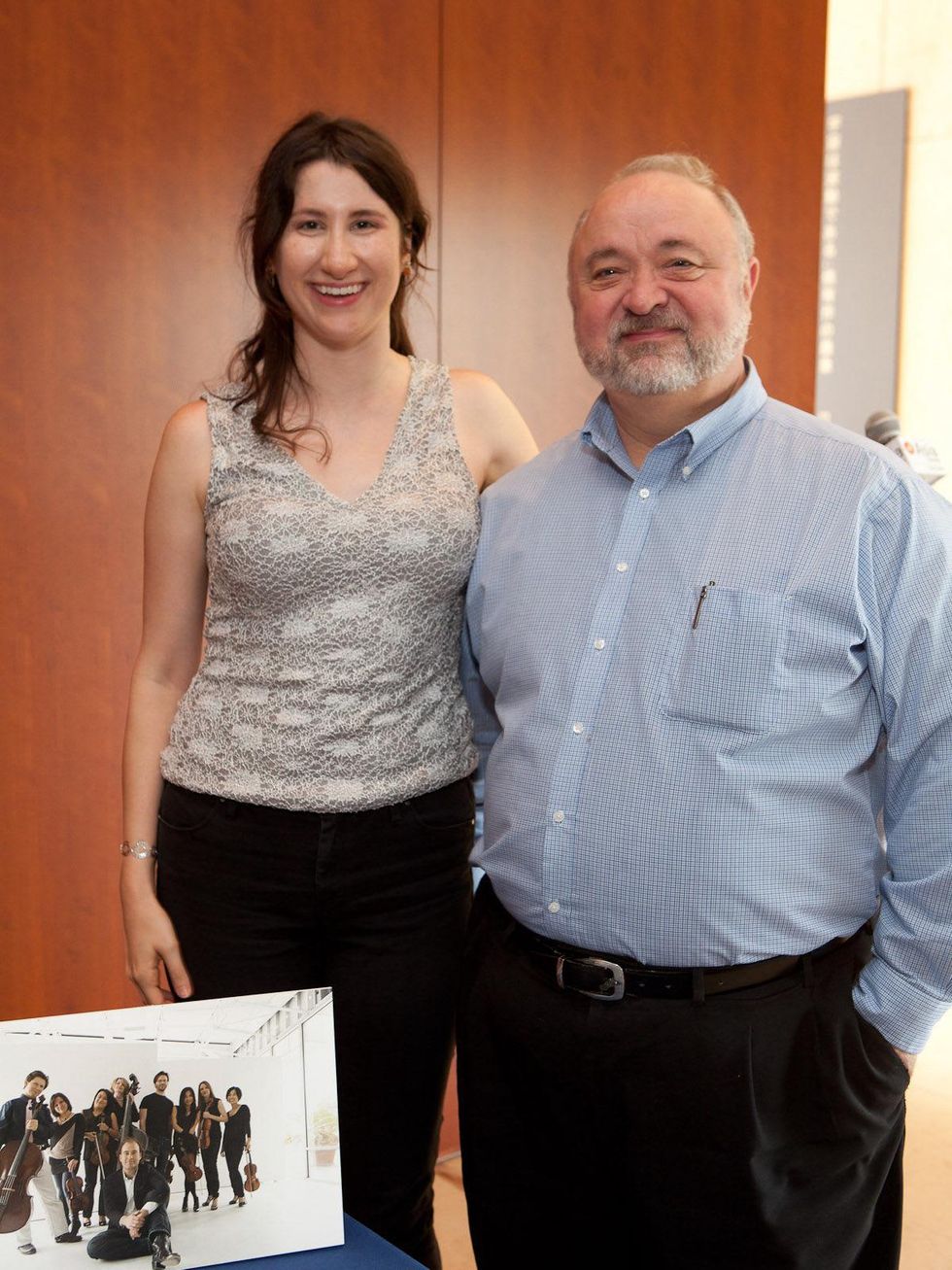 The Art of Tawara Yusaku exhibit opening June 2013 Evin Erdowdu and David Lake