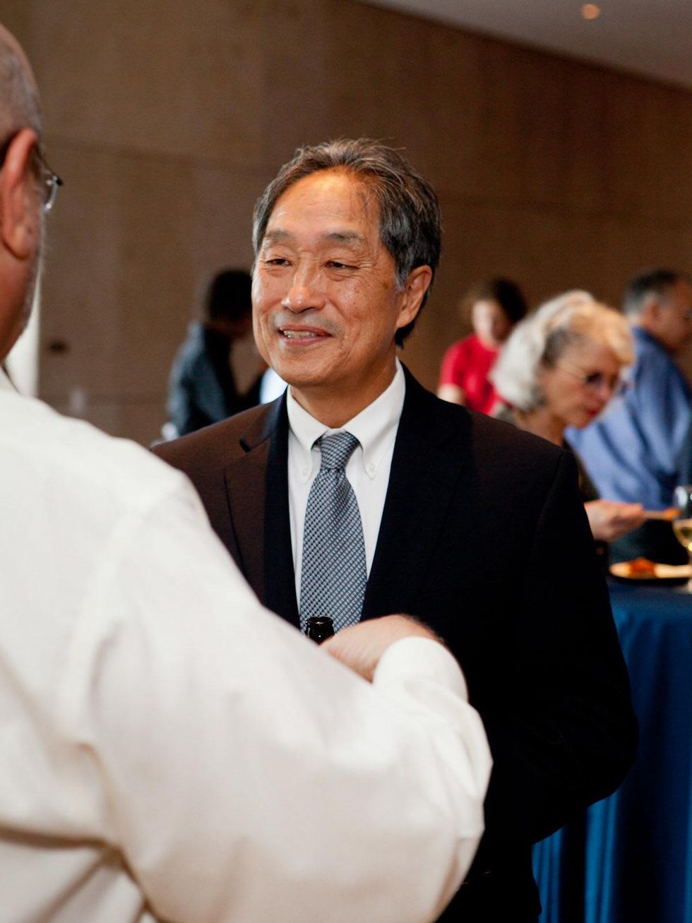 The Art of Tawara Yusaku exhibit opening June 2013 John Teramoto