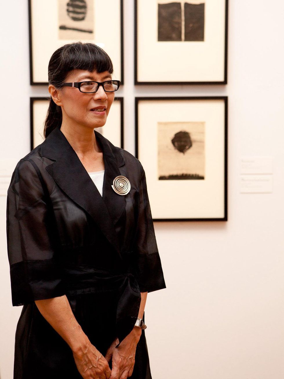 The Art of Tawara Yusaku exhibit opening June 2013 Mari Omori