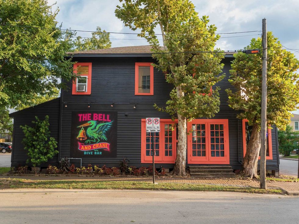 The Bell and Crane bar exterior