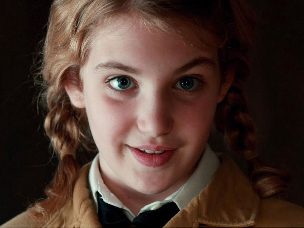 The Book Thief little girl head shot
