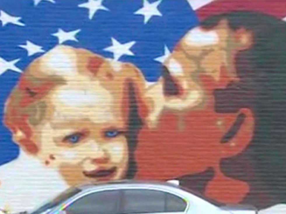 The Breakfast Klub, mural, Obama, February 2013