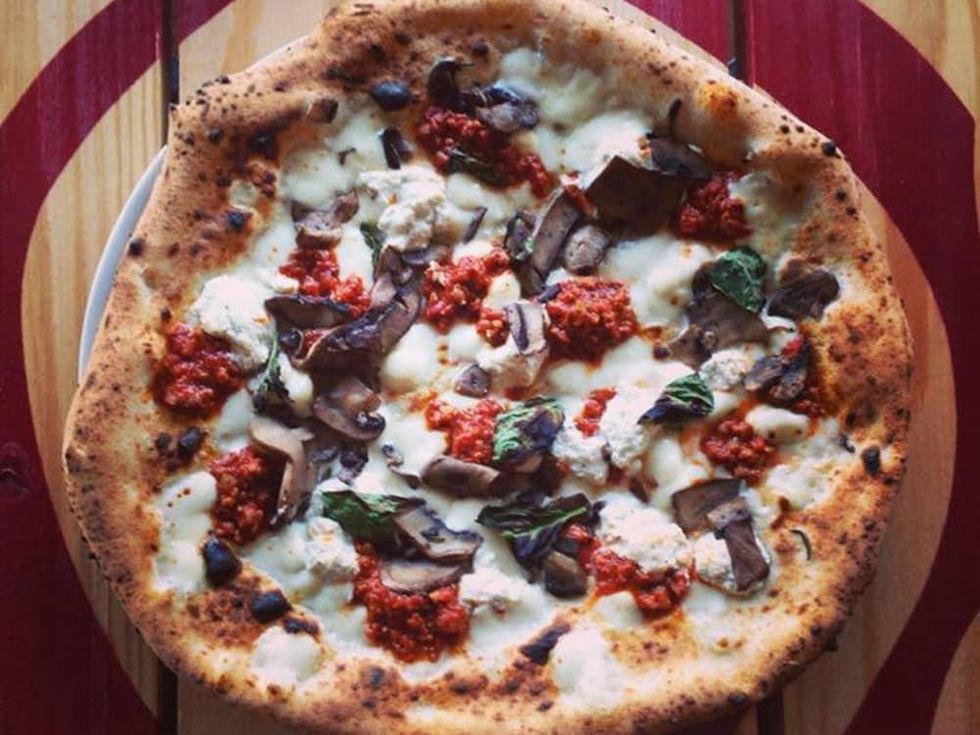 The Bruno pizza at Cane Rosso in Fairview