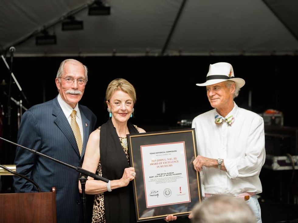 The Bryan Museum dinner, 9/16, John Nau, Mary Jon Bryan, J.P. Bryan