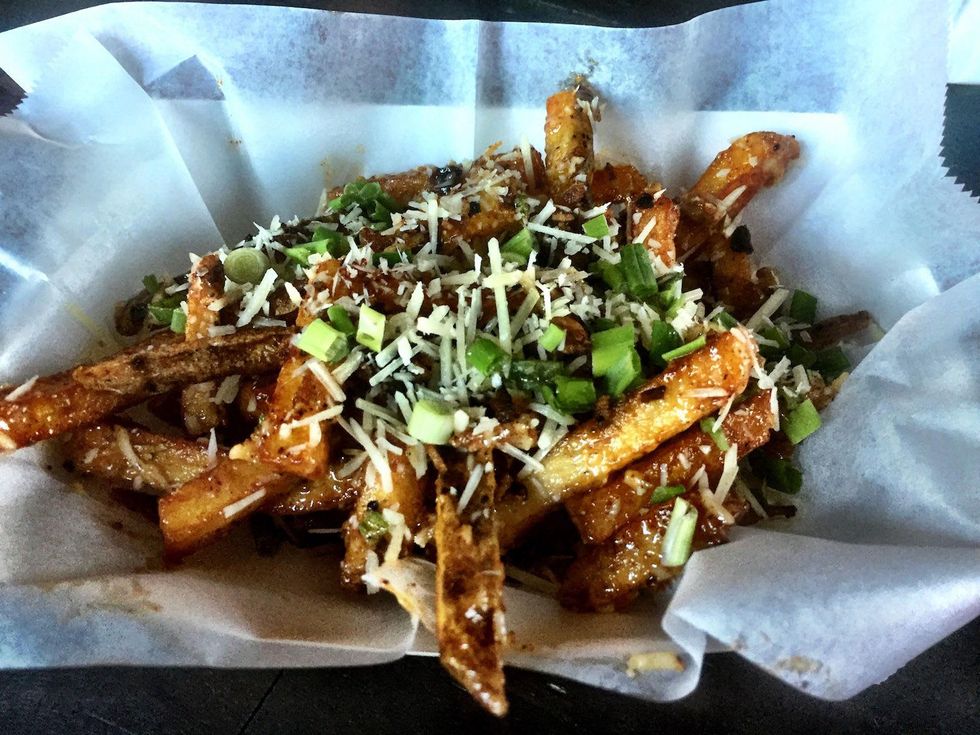 The Burger Joint bacon fries