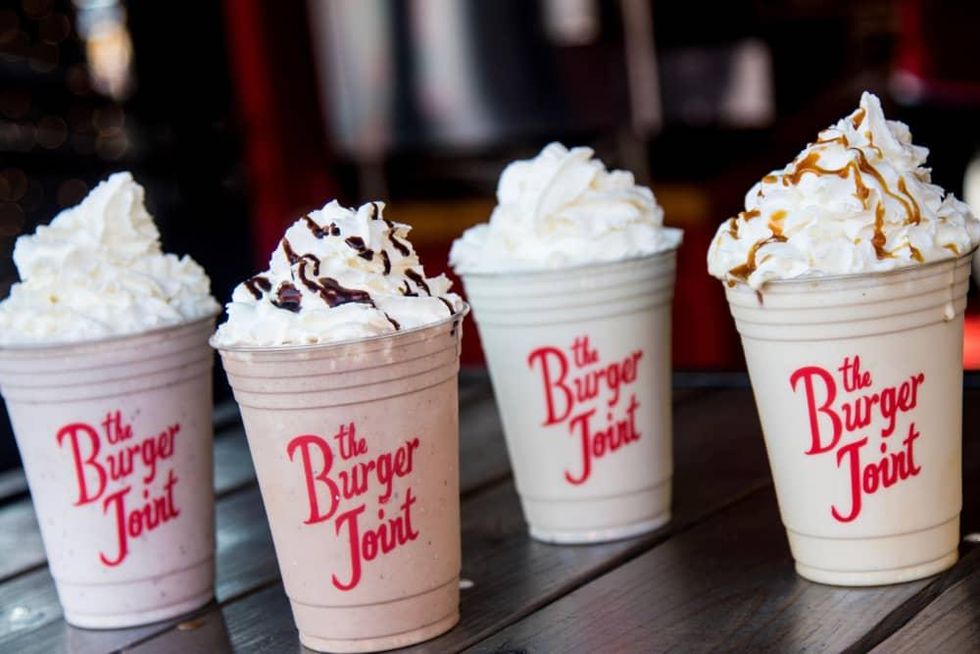 The Burger Joint milkshake