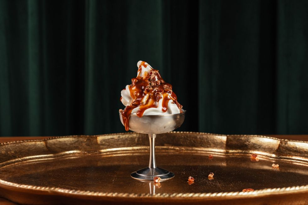 The buttermilk sundae at Credence