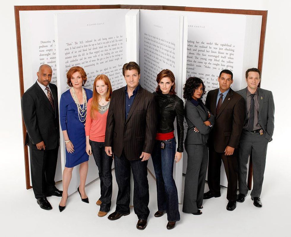 the cast of Castle TV show