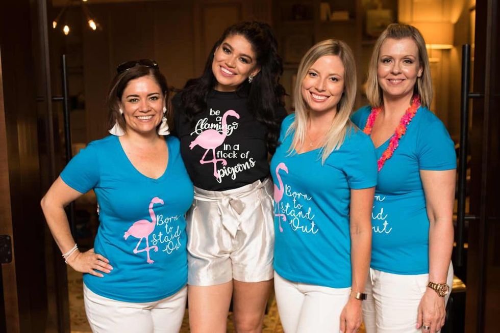 The Center Bar Leslie Caldwell, Jill Hernandez, Capri Miller, Terrie Booth