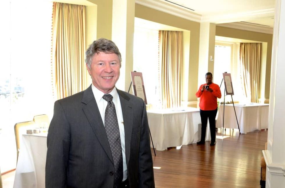 The Center luncheon, Feb. 2016, Judge Emmett