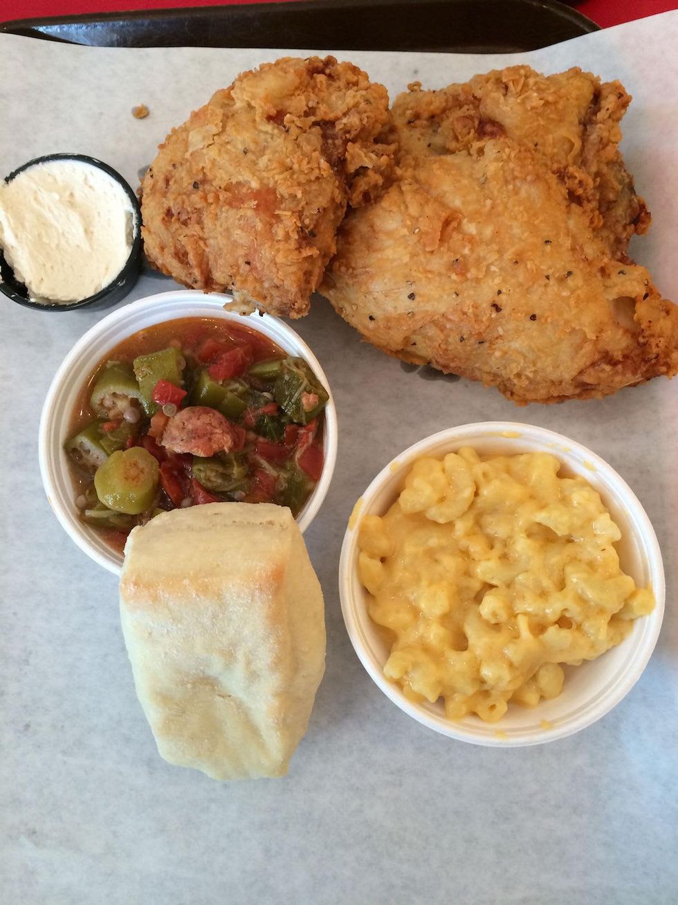 The chicken ranch 2 piece and sides