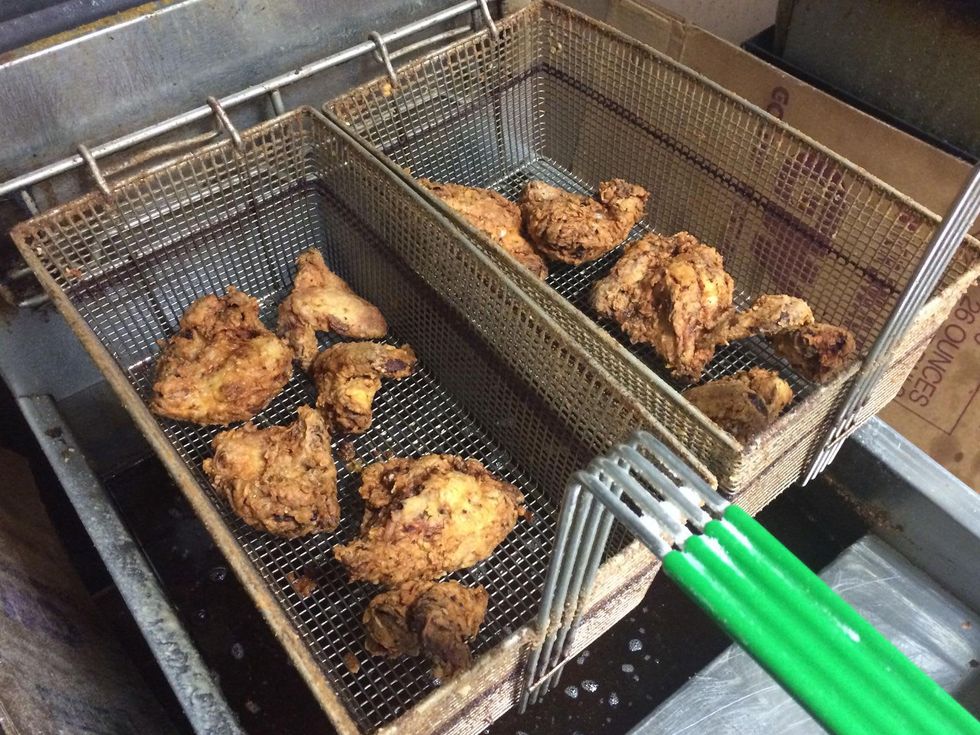 The Chicken Ranch August 2014 fried chicken legs drum sticks