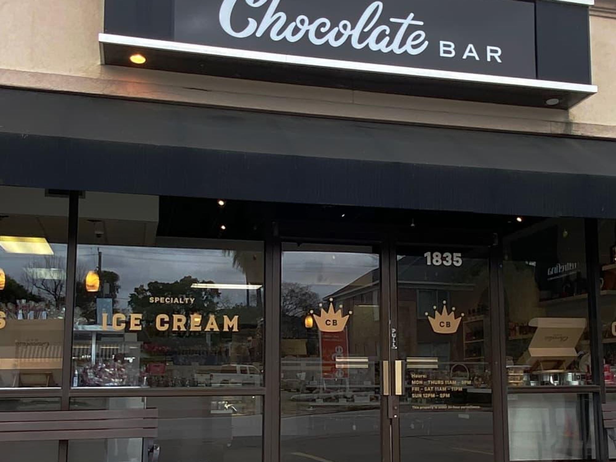 The Chocolate Bar exterior