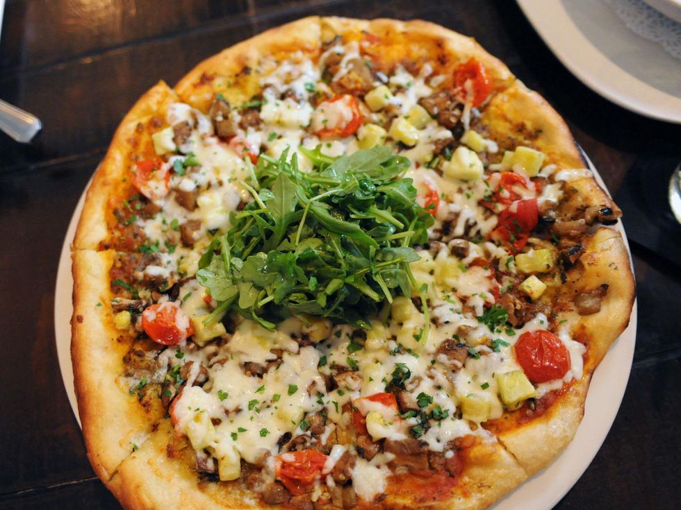 The Corner Table new menu July 2014 pizza