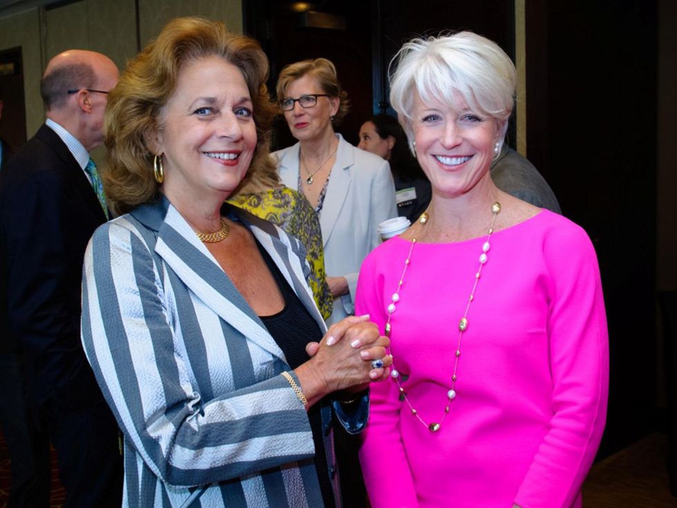 The Council Spring Luncheon April 2013 Maria Hendershott, Carol Farnsworth