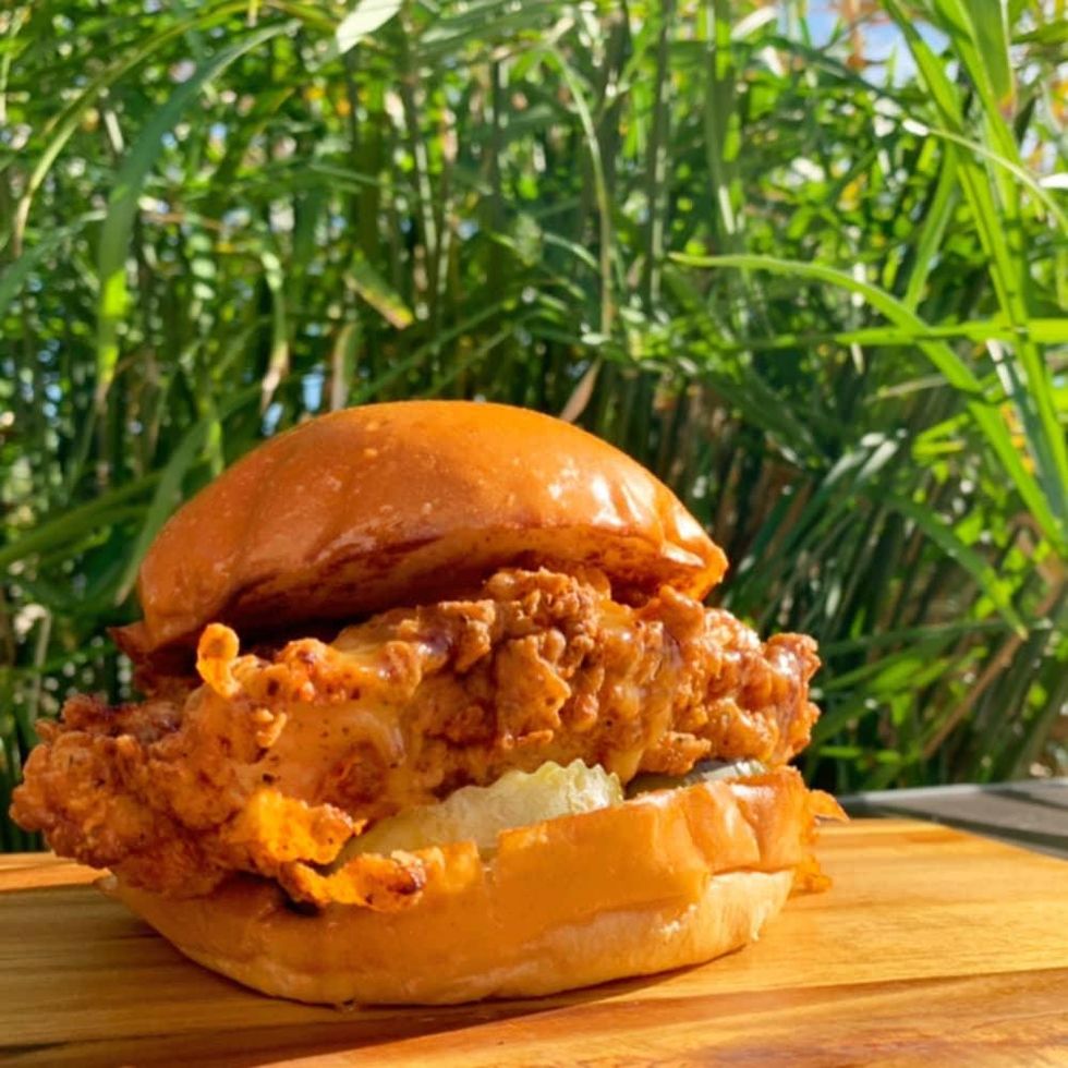 The Courageous chicken sandwich