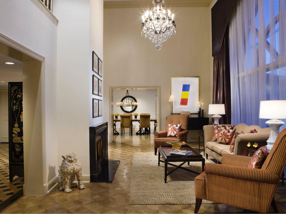 The Crescent Presidential Suite, The Crescent, Dallas, Hotels, Suites