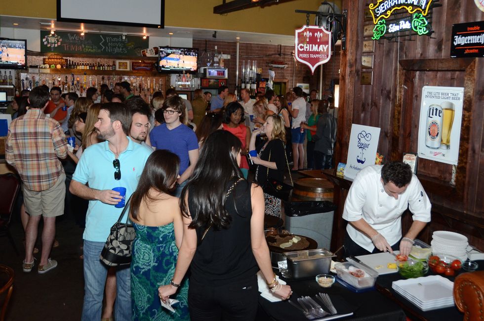 The crowd at the Women of Wardrobe Spring Fling March 2014
