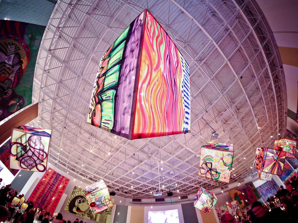 The decor at the CAMH Gala April 2014