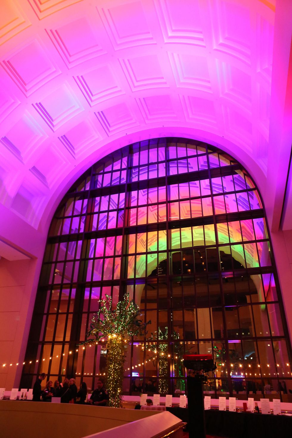 The decor at the Houston SPA Society for the Performing Arts Gala March 2015