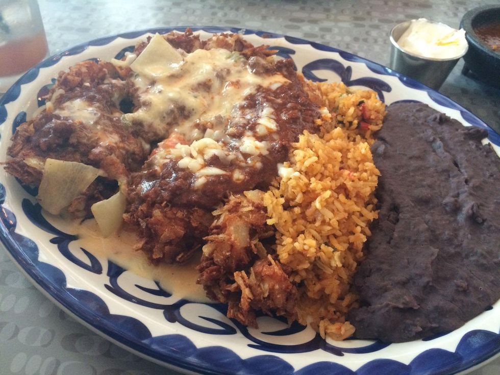 The El Cantina Superior chicken fried steak