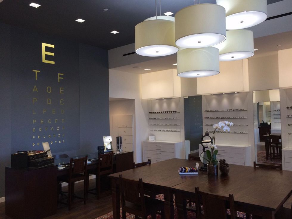 The Eye Gallery interior at BLVD Place