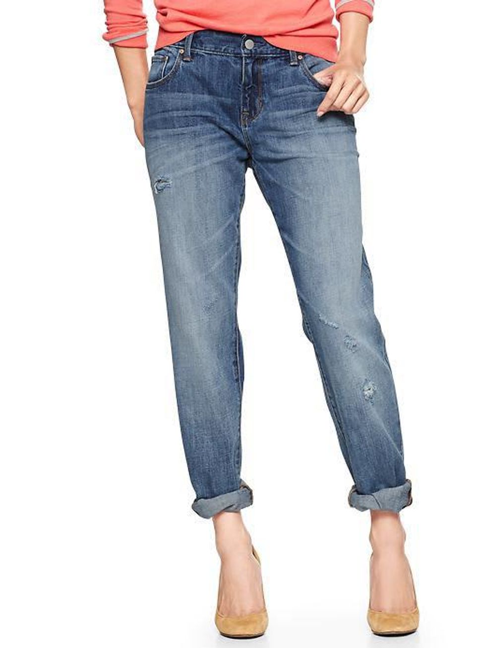 the gap 1969 destructed sexy boyfriend jeans