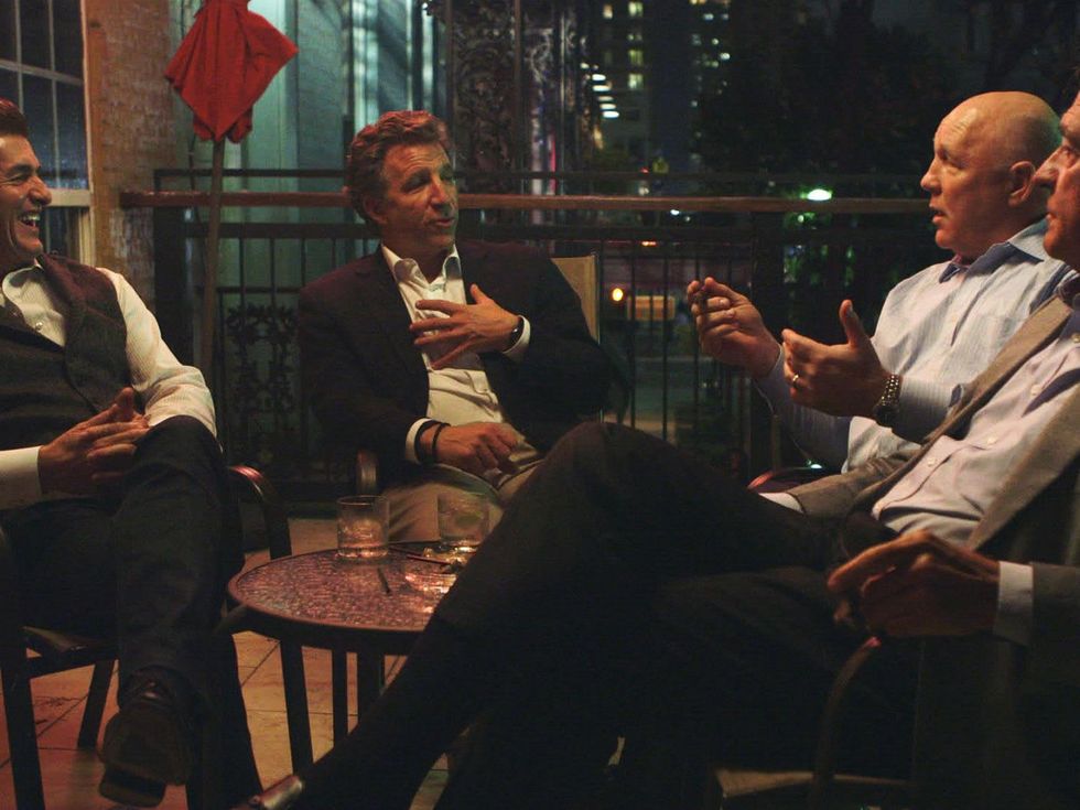 The Great Invisible Nick Florescu, former oil trader, from left; Steve Wyatt, senior director at Bahamas Oil Refinery Co.; Marty Power, head of business development at Koch Oil; and Jim Oden, head trader at Apache Oil