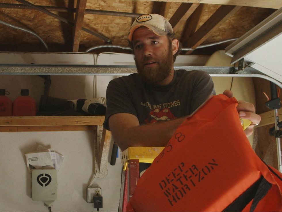 The Great Invisible Stephen Stone, one of the survivors of the Deepwater Horizon explosion