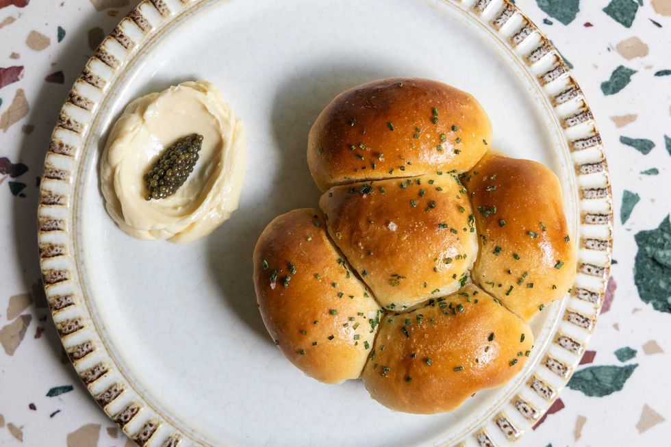 The Green Room dinner rolls