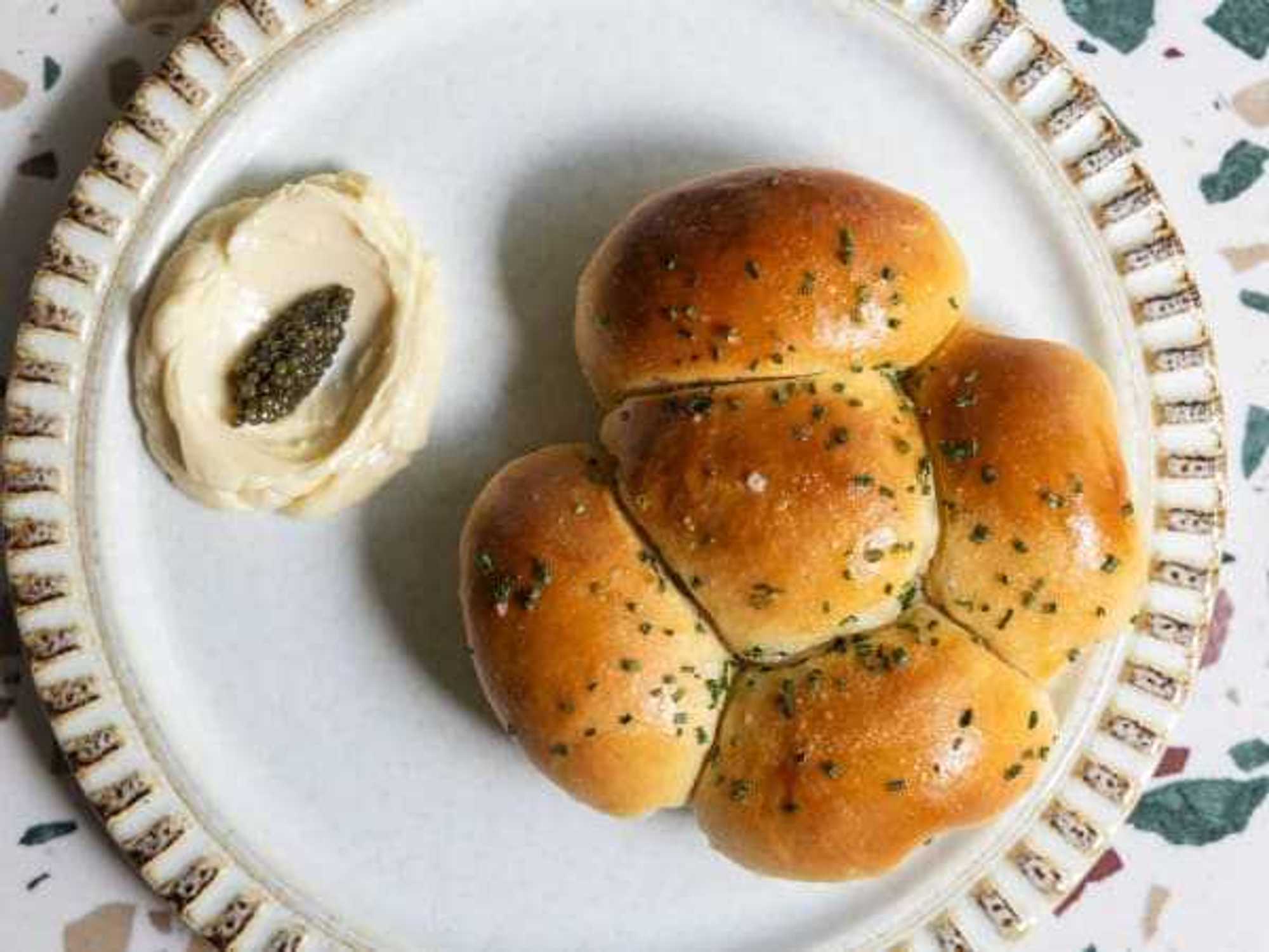 The Green Room dinner rolls