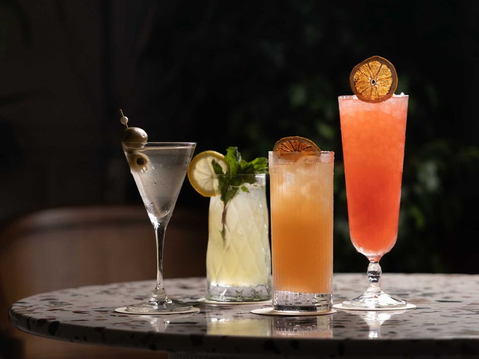 The Green Room restaurant cocktails