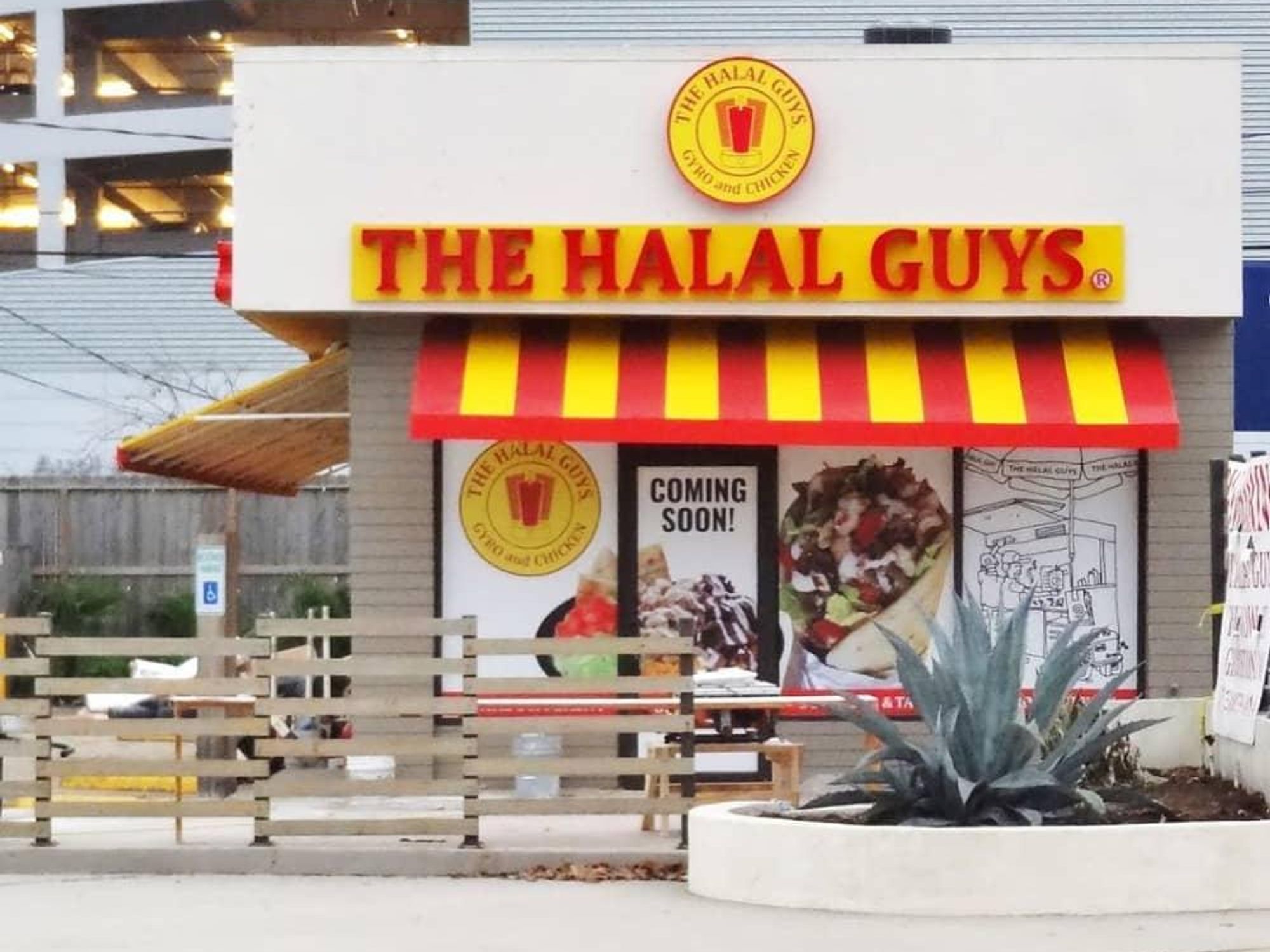 The Halal Guys Houston exterior