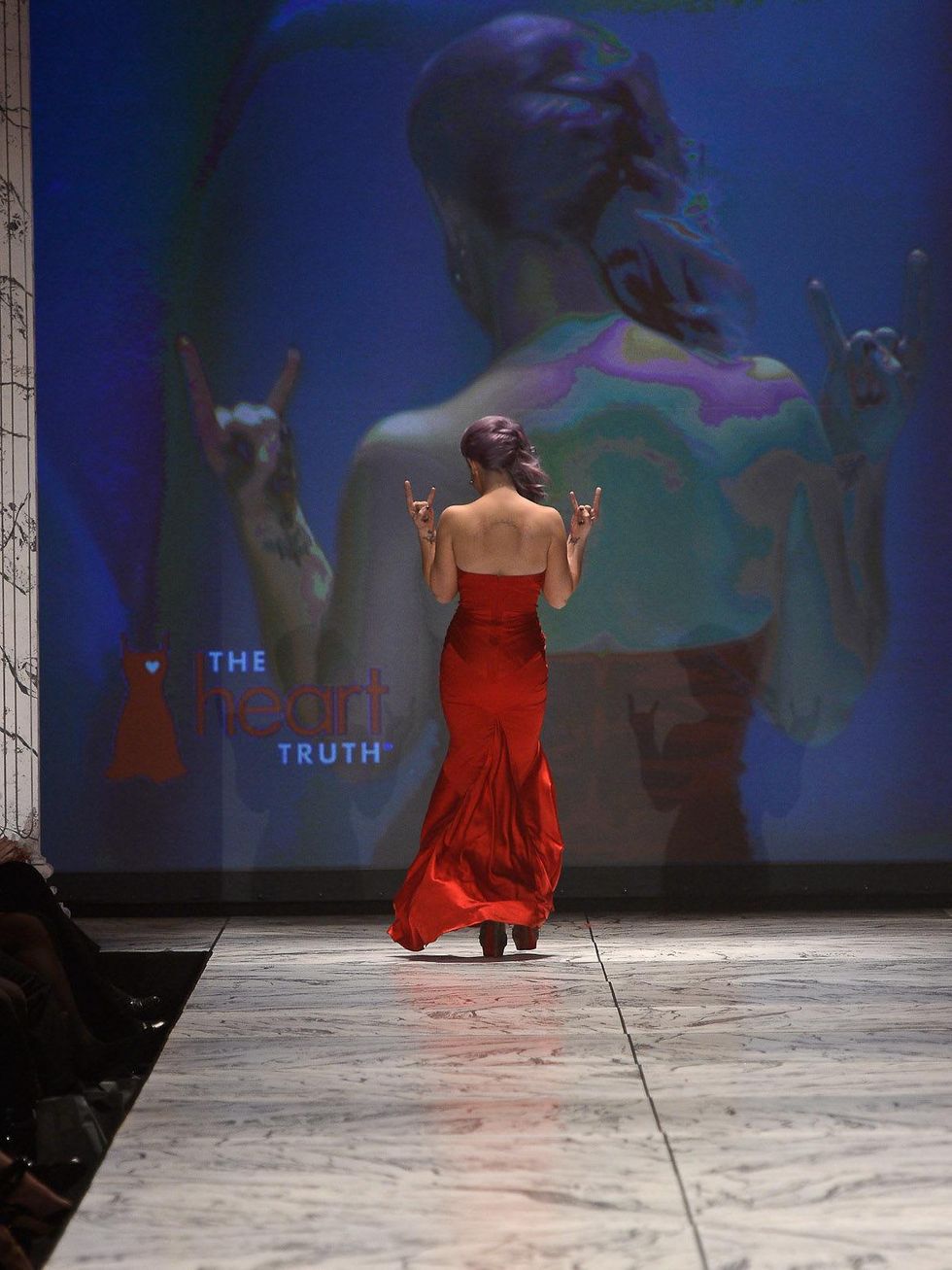 The Heart Truth 2013 Fashion Show, Kelly Osbourne