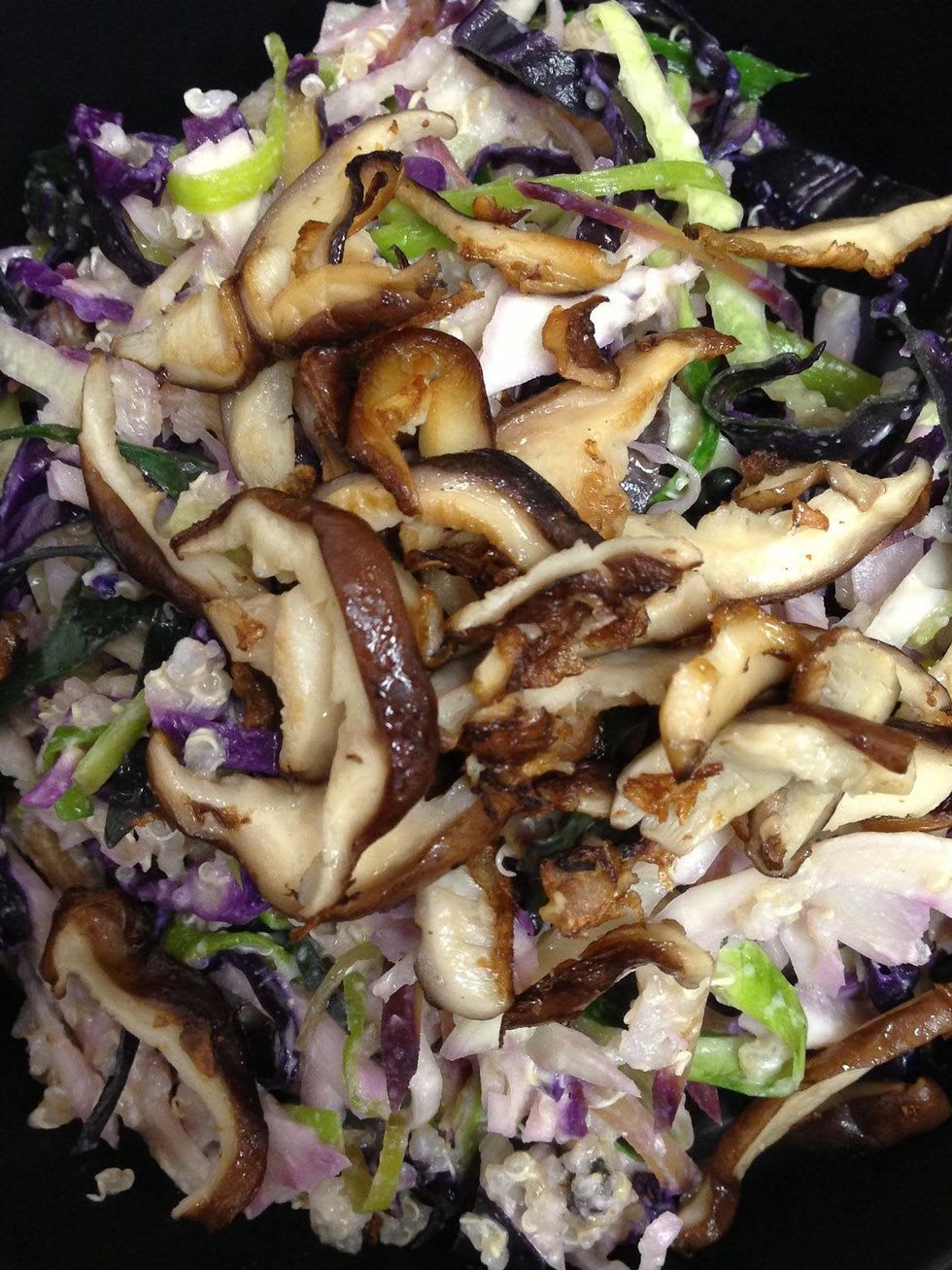 The Hippo Kitchen cancer patient meals June 2013 quinoa coleslaw