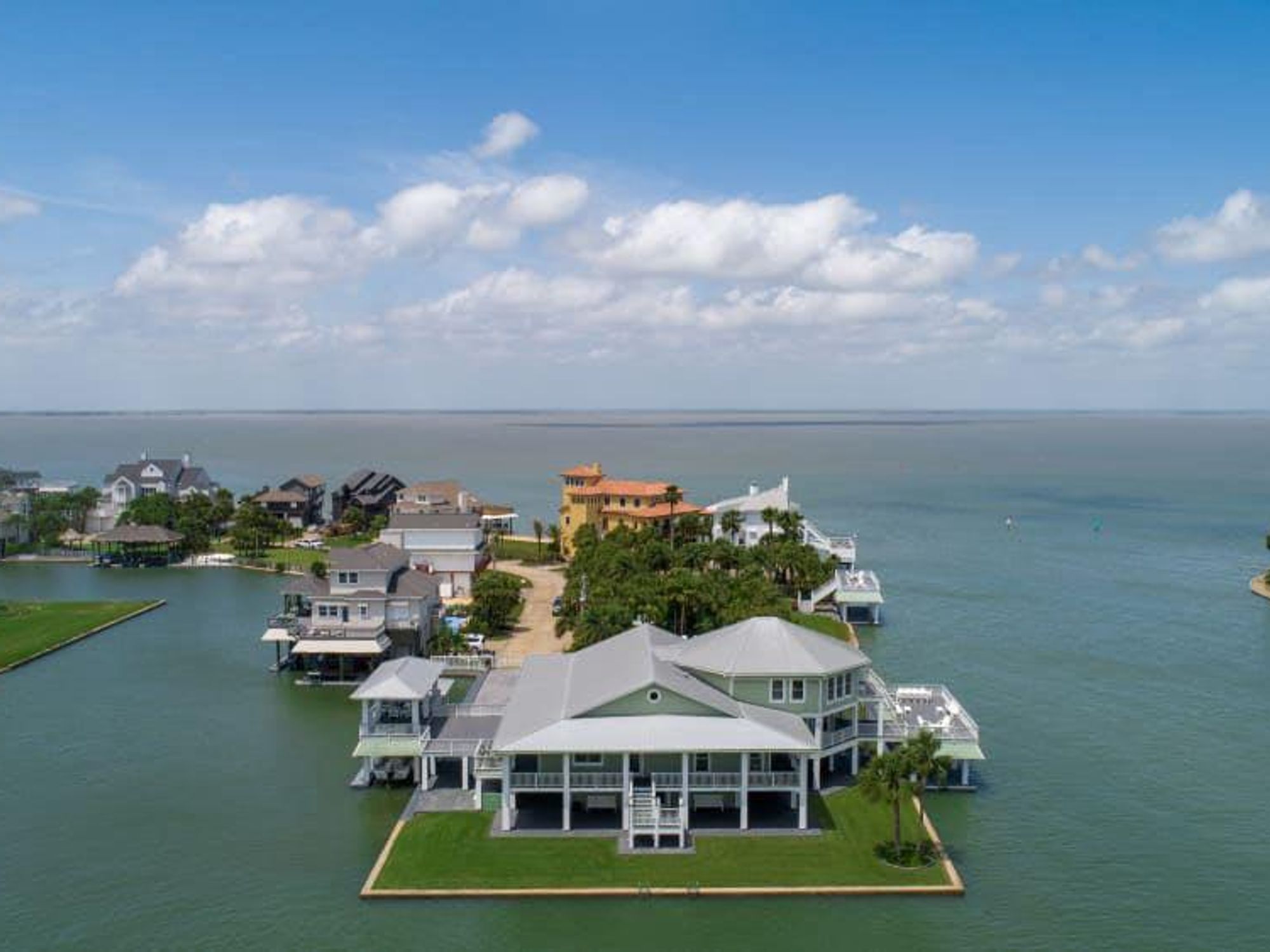 The historic home was once the Jamaica Beach Marina.