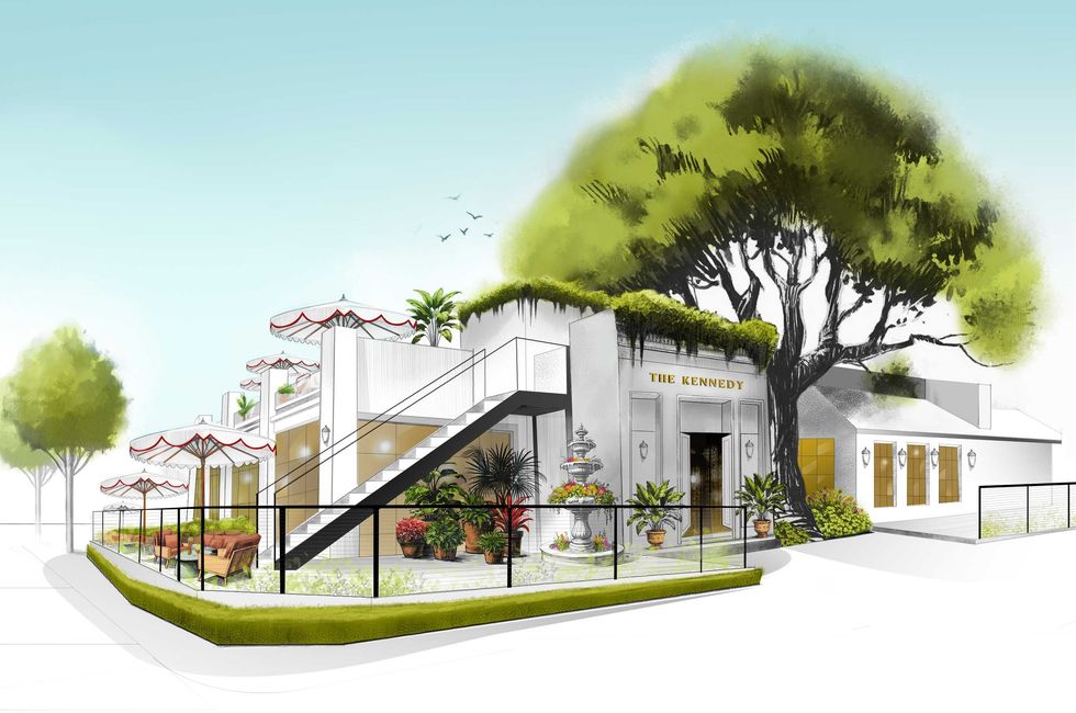 The Kennedy exterior rendering