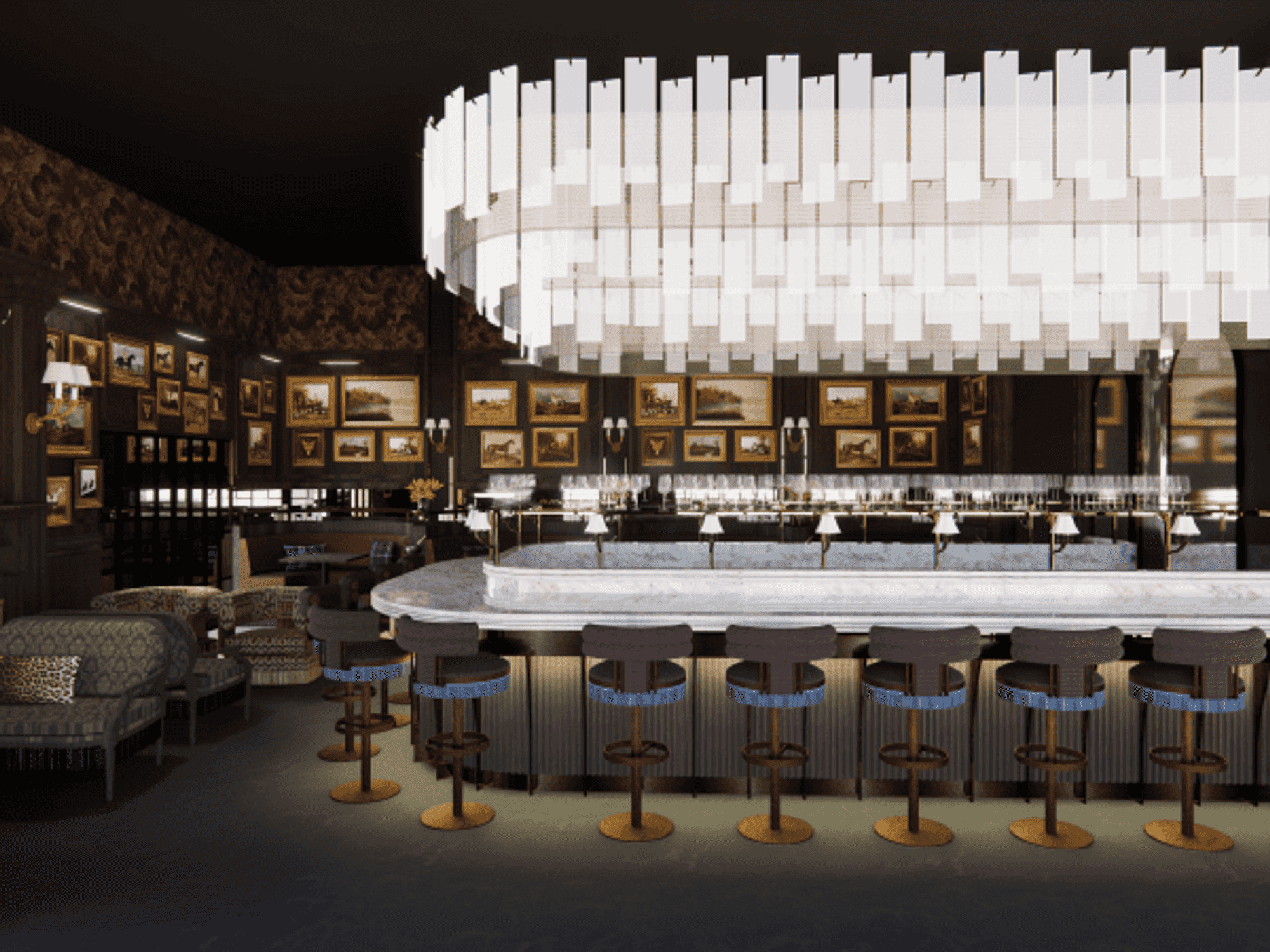 The Kennedy interior rendering