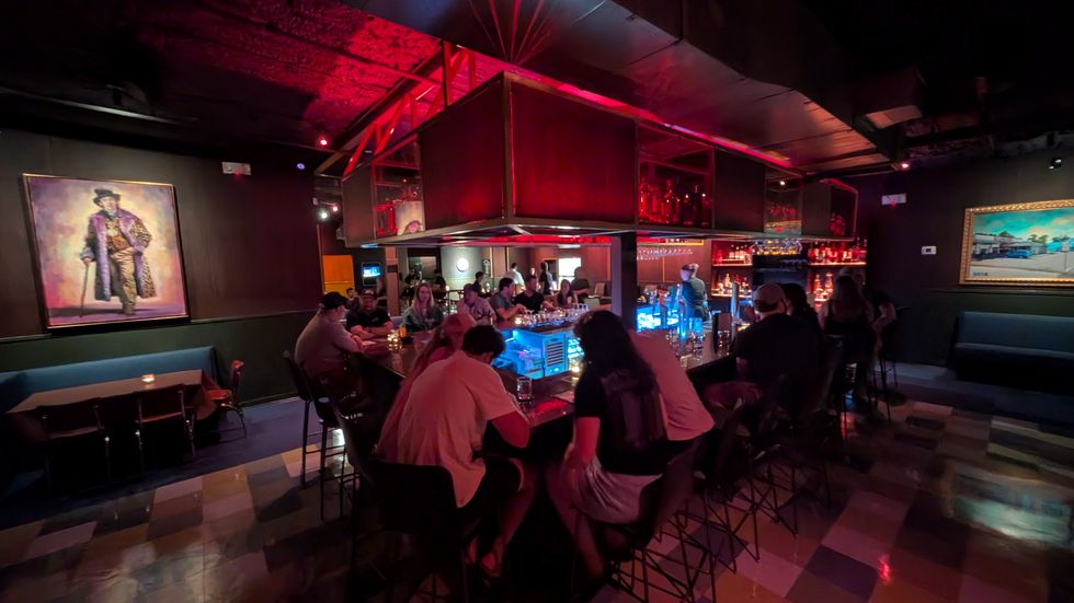 The Kid bar interior